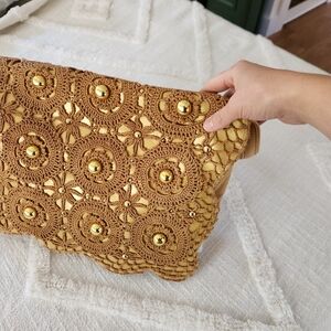 Chi by Falchi Boho Crochet Shoulder Bag